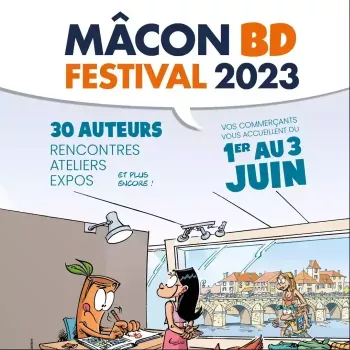 Mâcon BD Festival : le planning des dédicaces !