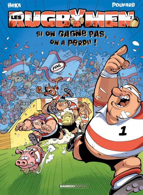 Collection SPORT, série Les Rugbymen, BD Les Rugbymen - tome 02