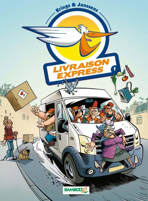 Collection JOB, série Livraison express, BD Livraison Express - tome 01