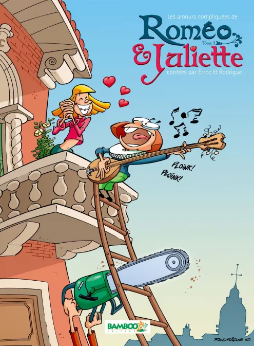 Collection HUMOUR, série Les Amours compliquées de Roméo et Juliette, BD Les Amours compliquées de Roméo et Juliette - tome 01