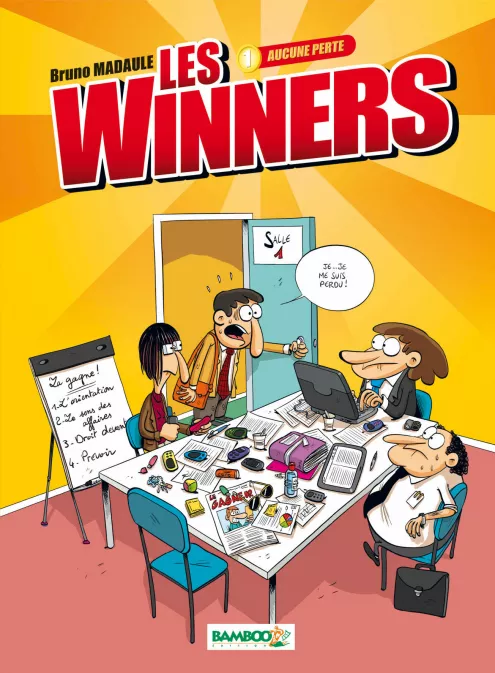Collection HUMOUR, série Les Winners, BD Les Winners - tome 01
