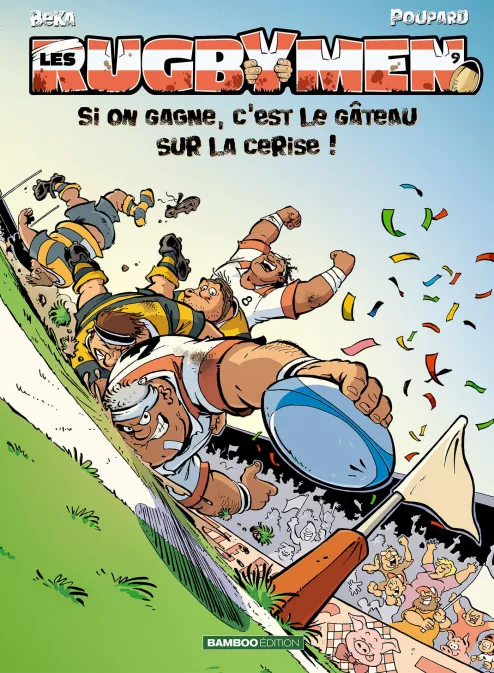 Collection SPORT, série Les Rugbymen, BD Les Rugbymen - tome 09