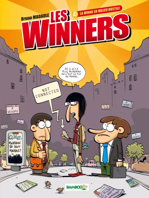 Collection HUMOUR, série Les Winners, BD Les Winners - tome 02