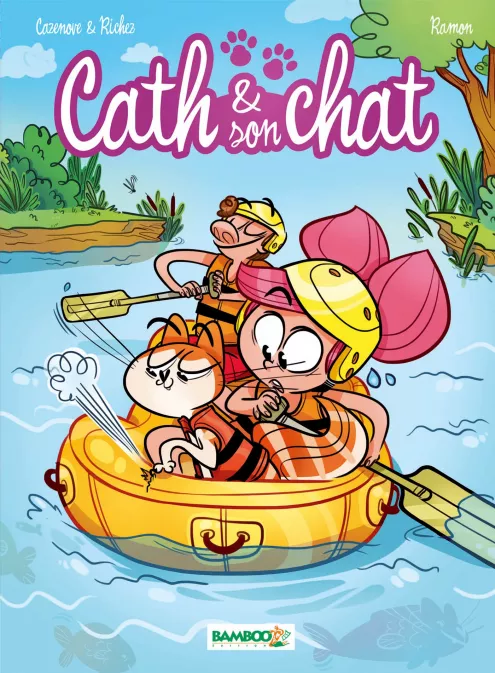 Collection FILLE, série Cath et son chat, BD Cath et son chat - tome 03