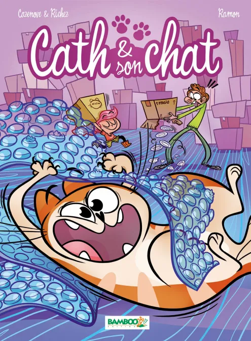 Collection FILLE, série Cath et son chat, BD Cath et son chat - tome 04