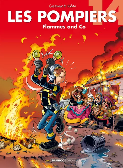 Collection JOB, série Les Pompiers, BD Les Pompiers - tome 14