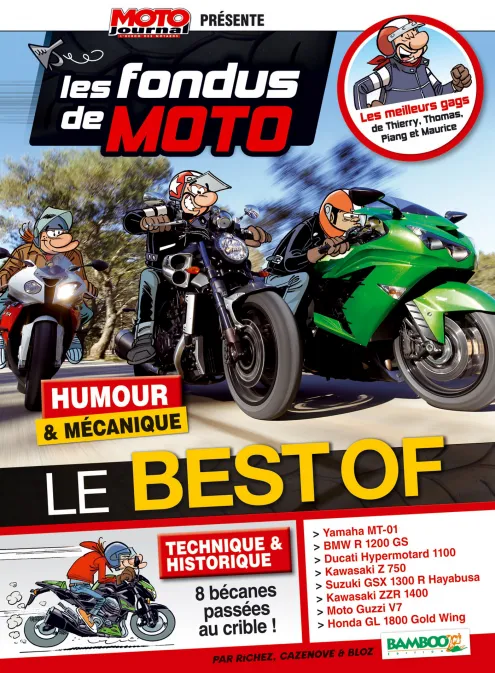 Collection HUMOUR, série Les Fondus de moto, BD Les Fondus de moto Journal - Best Or