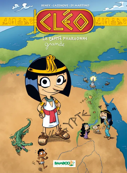 Collection HUMOUR, série Cléo la petite pharaonne, BD Cléo la petite pharaonne - tome 01