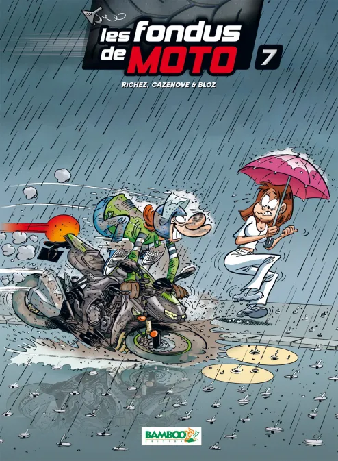 Collection HUMOUR, série Les Fondus de moto, BD Les Fondus de moto - tome 07
