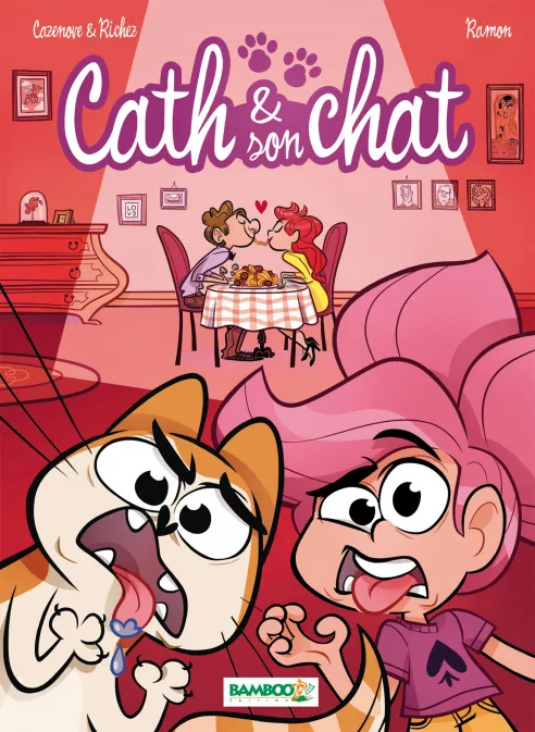 Collection FILLE, série Cath et son chat, BD Cath et son chat - tome 05