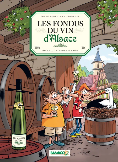 Collection HUMOUR, série Les Fondus du vin, BD Les Fondus du vin : Alsace