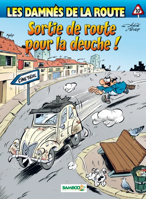 Collection HUMOUR, série Les Damnés de la route, BD Les Damnés de la route - tome 10