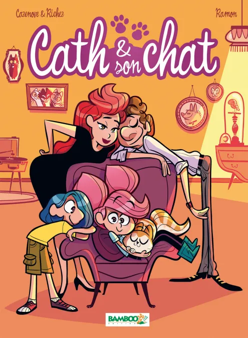 Collection FILLE, série Cath et son chat, BD Cath et son chat - tome 06