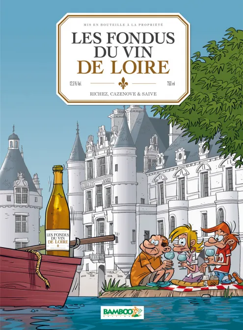 Collection HUMOUR, série Les Fondus du vin, BD Les Fondus du vin : Loire