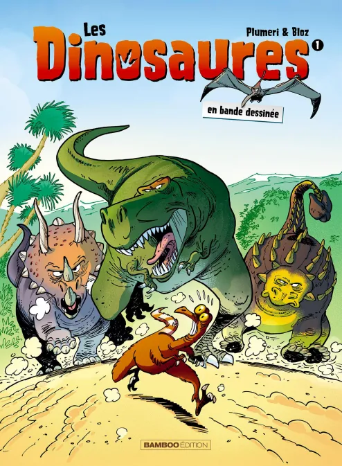 Collection HUMOUR, série Les Dinosaures en BD, BD Les Dinosaures en BD - tome 01