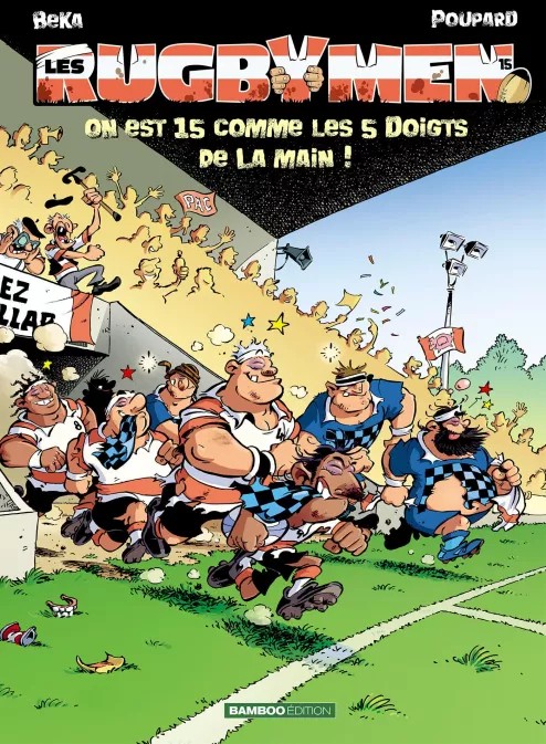 Collection SPORT, série Les Rugbymen, BD Les Rugbymen - tome 15