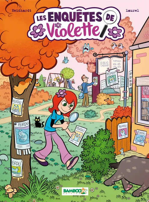 Collection FILLE, série Les Enquêtes de Violette, BD Les Enquêtes de Violette - tome 01