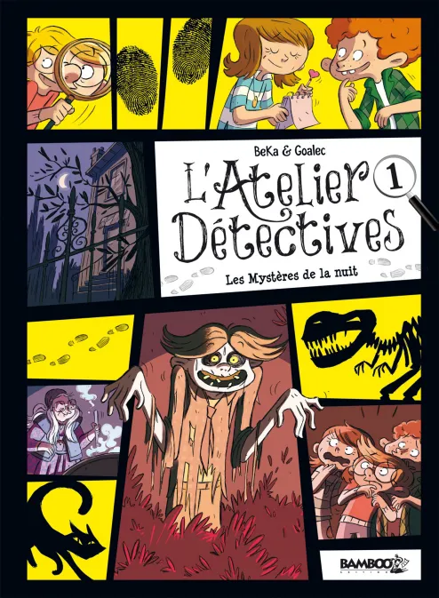 Collection HUMOUR, série L' Atelier détectives, BD L'Atelier détectives - tome 01