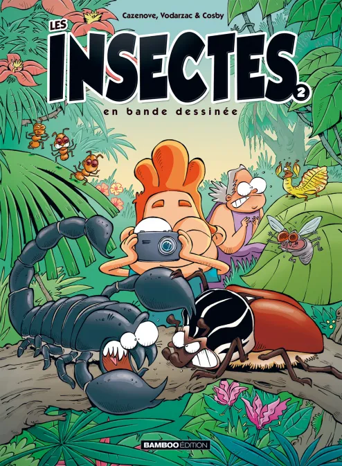 Collection HUMOUR, série Les Insectes en BD, BD Les Insectes en BD - tome 02