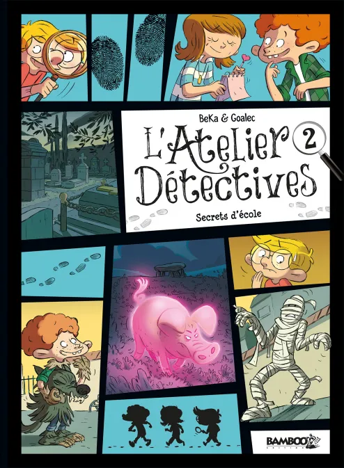 Collection HUMOUR, série L' Atelier détectives, BD L'Atelier détectives - tome 02