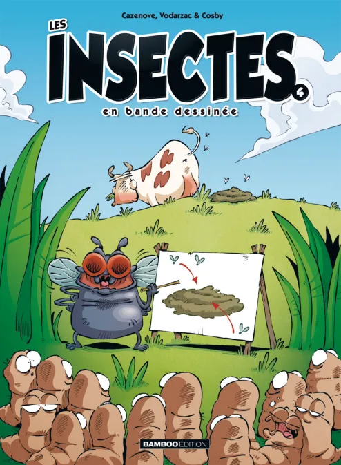 Collection HUMOUR, série Les Insectes en BD, BD Les Insectes en BD - tome 04