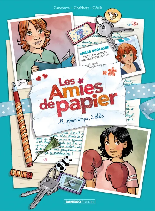Collection FILLE, série Les Amies de papier, BD Les Amies de papier - tome 02