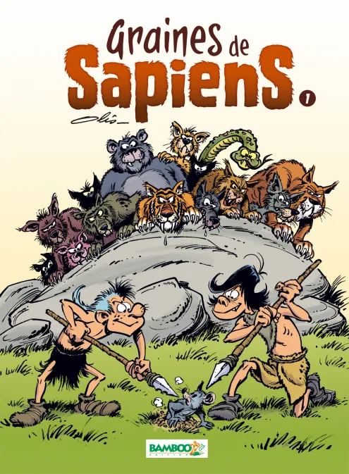 Collection HUMOUR, série Graines de sapiens, BD Graine de Sapiens - tome 01