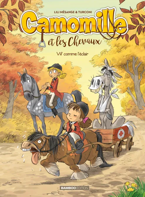 Collection FILLE, série Camomille et les chevaux, BD Camomille et les chevaux - tome 06