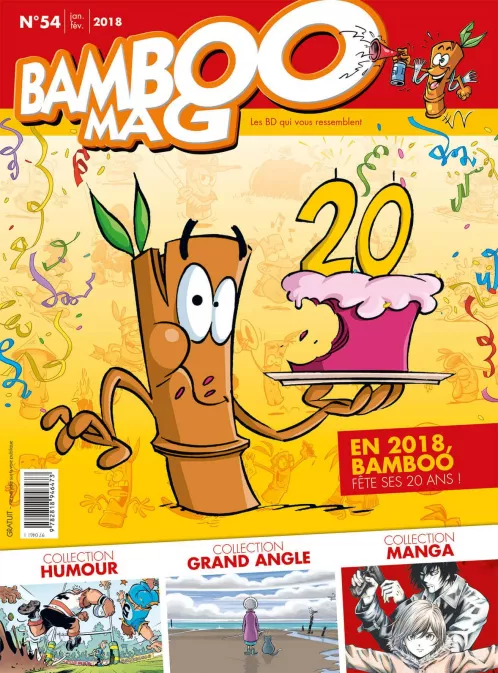 Collection BAMBOO MAG, série Bamboo Mag, BD Bamboo Mag N°54