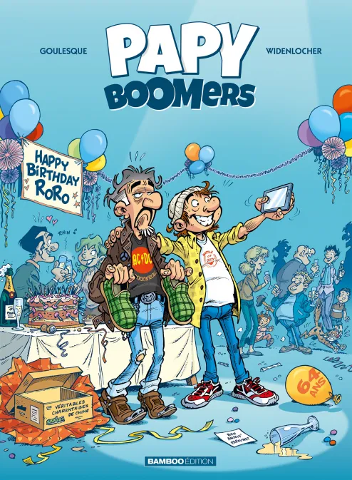Collection HUMOUR, série Papy boomers, BD Papy boomers - tome 01