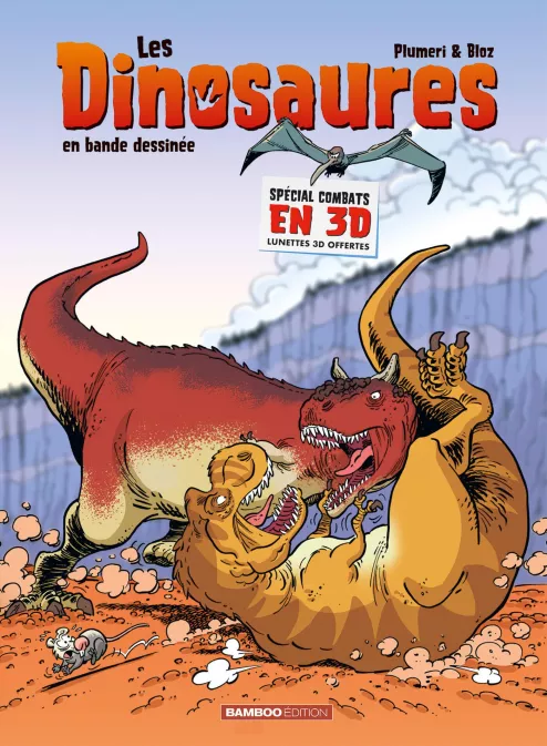 Collection HUMOUR, série Les Dinosaures en BD, BD Les Dinosaures en BD : 3D