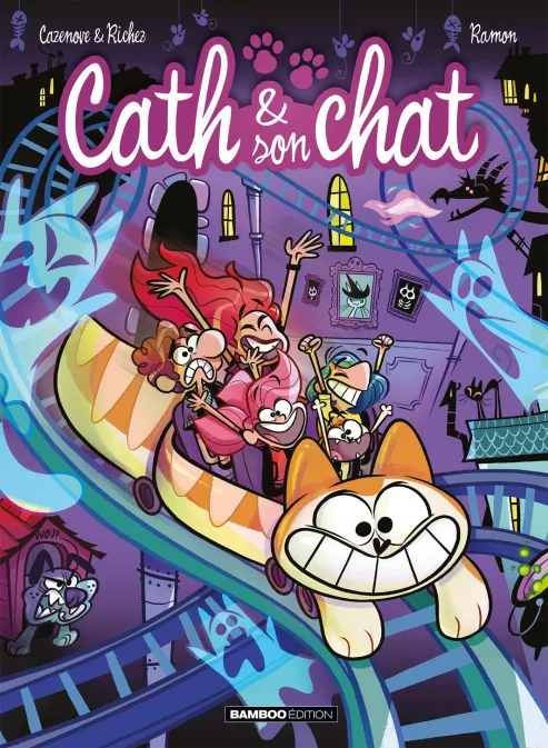 Collection FILLE, série Cath et son chat, BD Cath et son chat - tome 08