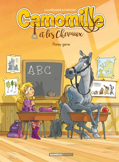 Collection FILLE, série Camomille et les chevaux, BD Camomille et les chevaux - tome 03