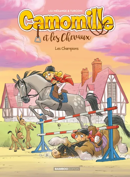 Collection FILLE, série Camomille et les chevaux, BD Camomille et les chevaux - tome 04