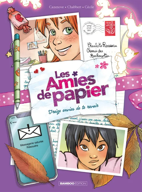 Collection FILLE, série Les Amies de papier, BD Les Amies de papier - tome 03