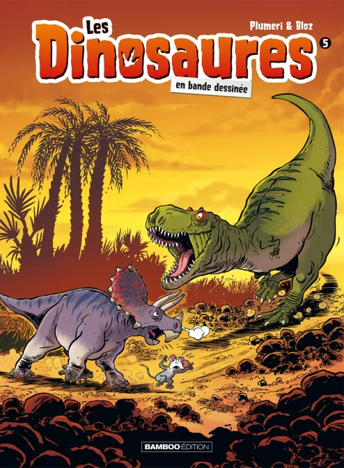 Collection HUMOUR, série Les Dinosaures en BD, BD Les Dinosaures en BD - tome 05