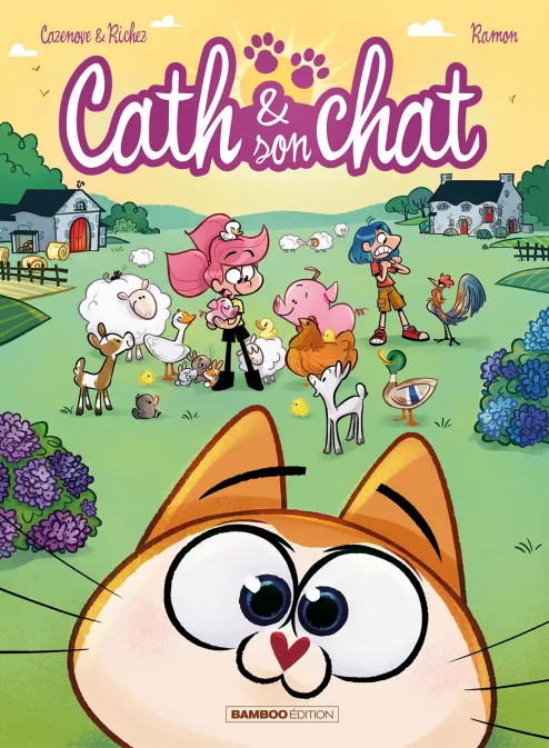 Collection FILLE, série Cath et son chat, BD Cath et son chat - tome 09