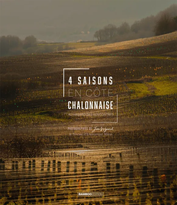 Collection GUIDE/DICOS/BEAUX LIVRES, série Les Vins et vignes de la côte chalonnaise, BD 4 saisons en Côte chalonnaise