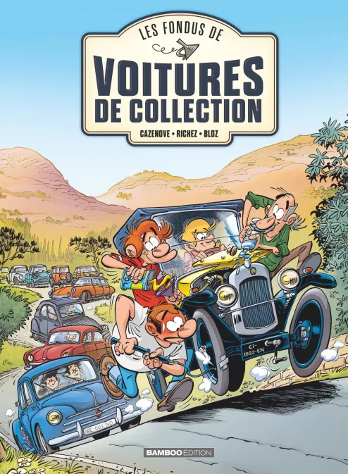 Collection HUMOUR, série Les Fondus de voitures de collection, BD Les Fondus de voitures de collection - tome 01