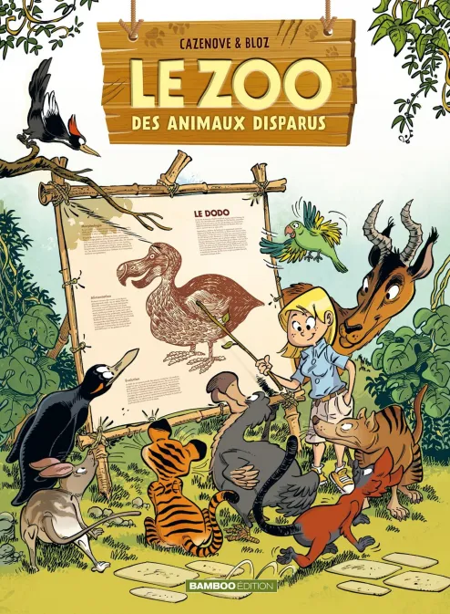 Collection HUMOUR, série Le Zoo des animaux disparus, BD Le Zoo des animaux disparus - tome 01