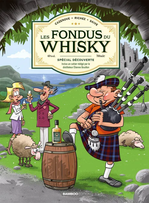 Collection HUMOUR, série Les Fondus du vin, BD Les Fondus du Whisky