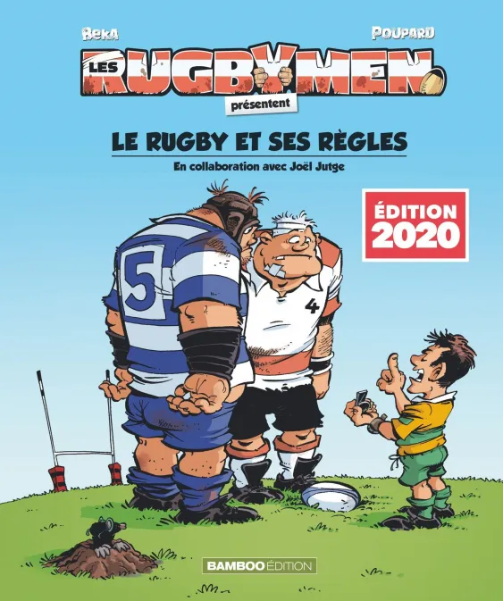 Collection GUIDE/DICOS/BEAUX LIVRES, série Les Rugbymen, BD Les Rugbymen - Les Règles du Rugby 2020 - 2021
