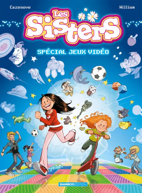 Collection FILLE, série Les Sisters, BD Les Sisters - Spécial Jeux vidéo