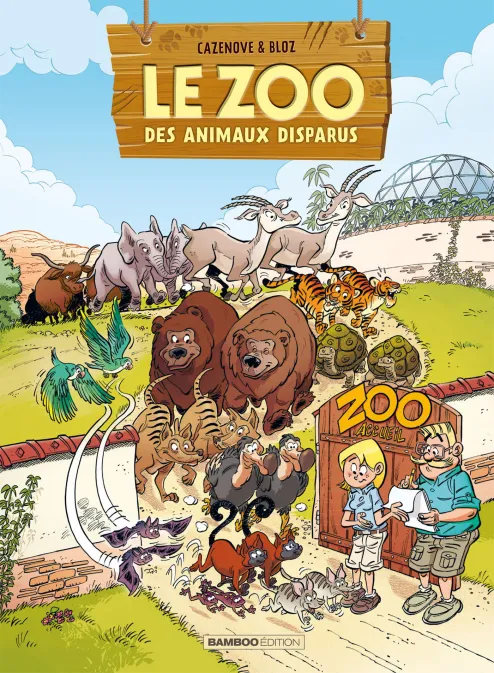 Collection HUMOUR, série Le Zoo des animaux disparus, BD Le Zoo des animaux disparus - tome 02