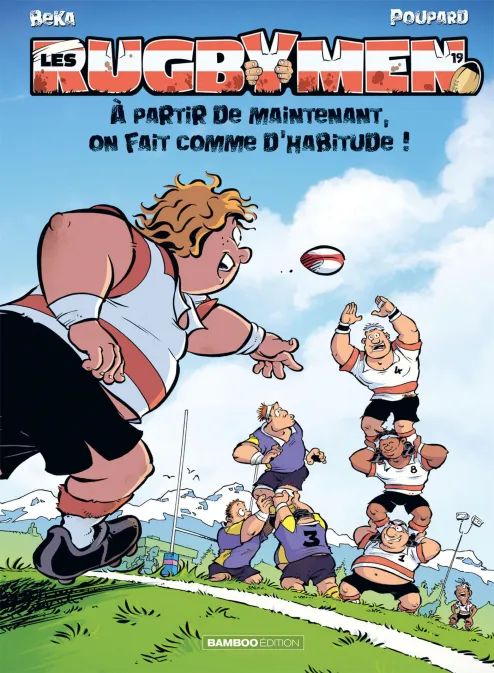 Collection SPORT, série Les Rugbymen, BD Les Rugbymen - tome 19