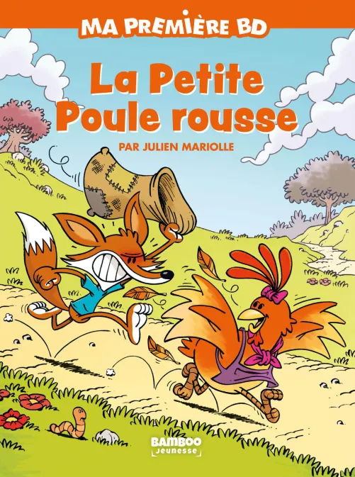 Collection POUSS DE BAMBOO, série La Petite poule rousse, BD La Petite poule rousse - édition brochée