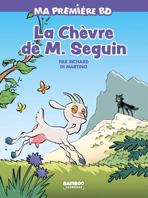 Collection POUSS DE BAMBOO, série La Chevre de m. Seguin (la), BD La Chèvre de Mr Seguin - édition brochée
