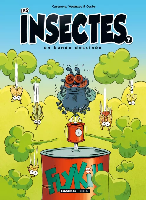 Collection HUMOUR, série Les Insectes en BD, BD Les Insectes en BD - tome 07