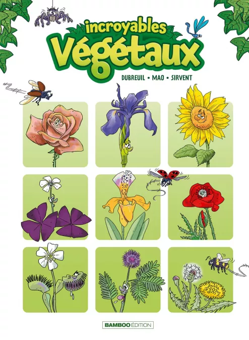 Collection HUMOUR, série Les Végétaux en BD, BD Incroyables végétaux - tome 01