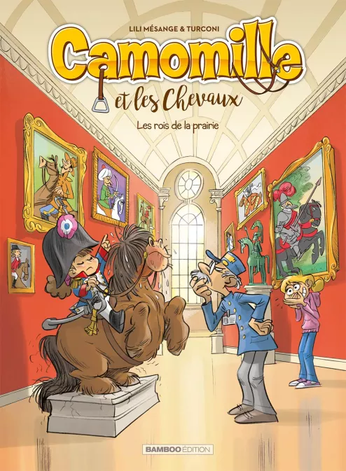 Collection FILLE, série Camomille et les chevaux, BD Camomille et les chevaux - tome 10